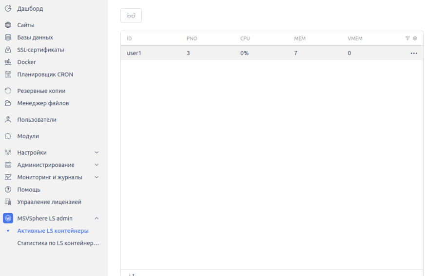 Активные LS контейнеры